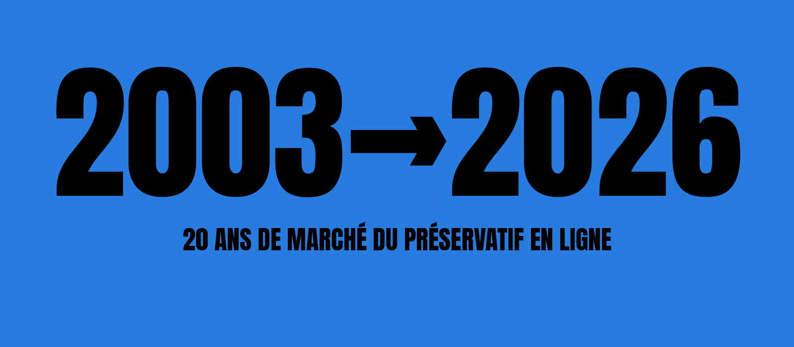 Visuel de l'article : vingt ans d'évolution du marché du préservatif en ligne