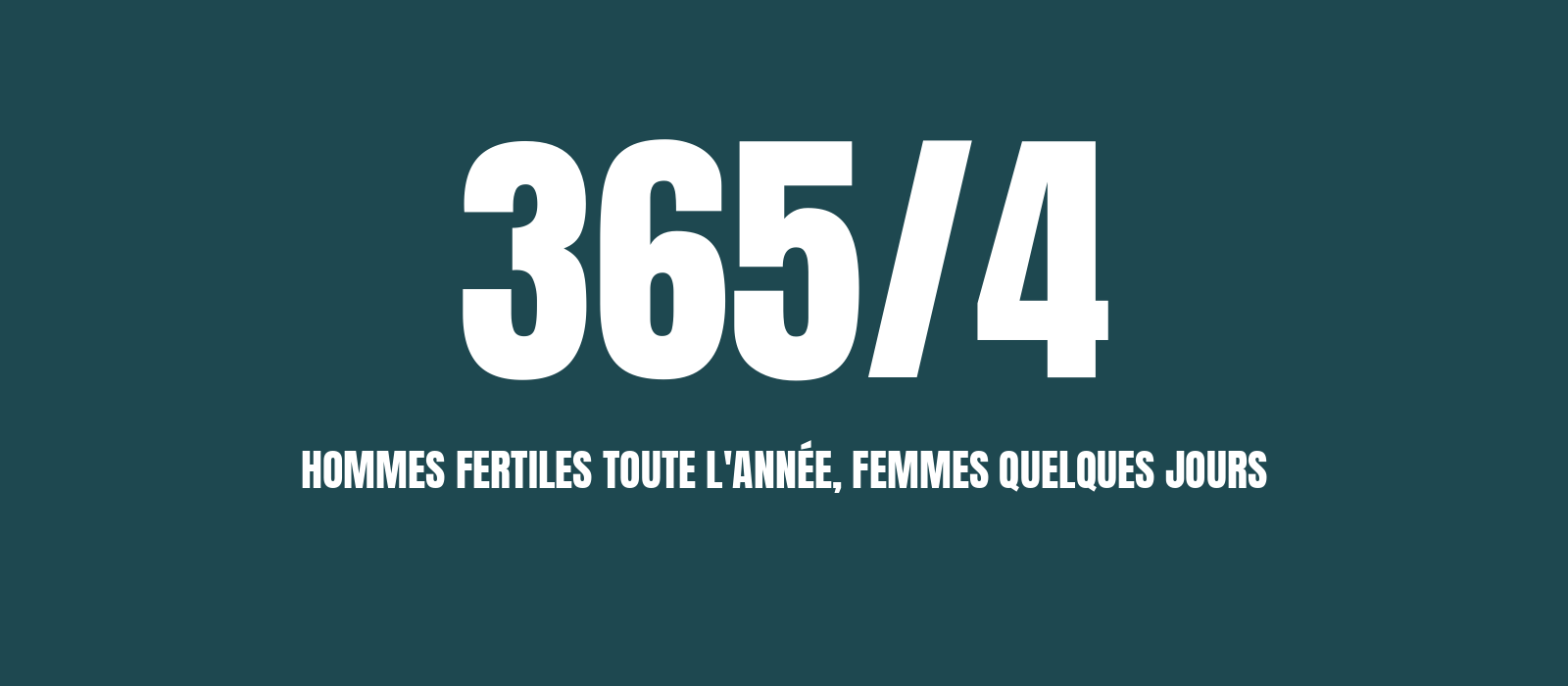 Visuel de l'article : la charge contraceptive ne devrait plus reposer uniquement sur les femmes