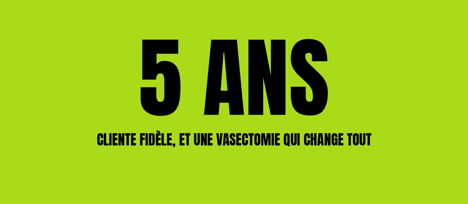 Visuel de l'article : vasectomie et évolution des mœurs contraceptives